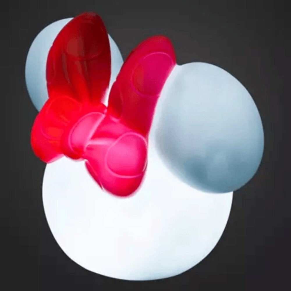 NEW 2024 Minnie Mouse Icon Night Light Kids Disney Parks NIB